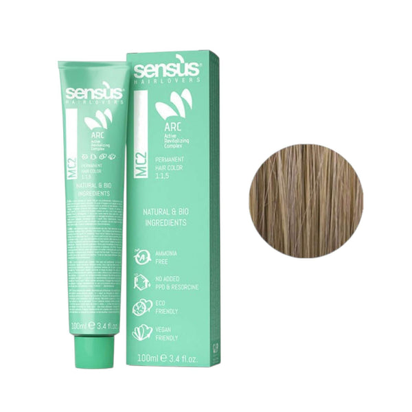 Sensus Mc2 Permanent Hair Color 8.0 Light Blonde 100ml 1