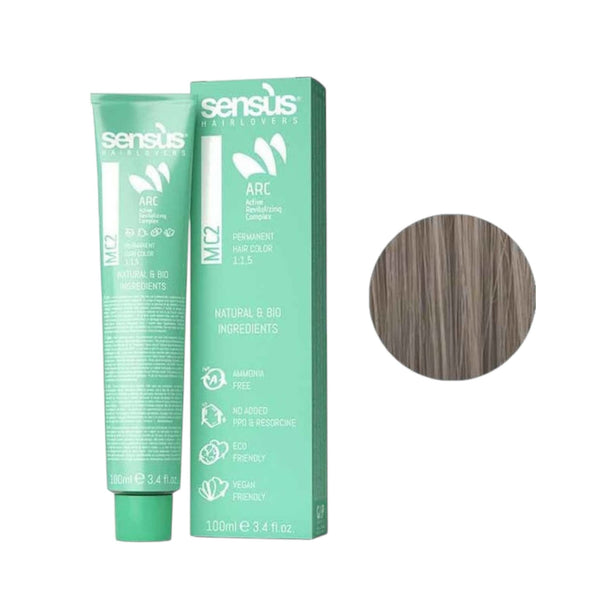 Sensus Mc2 Permanent Hair Color 9.2 Very Light Beige Blonde 100ml 1
