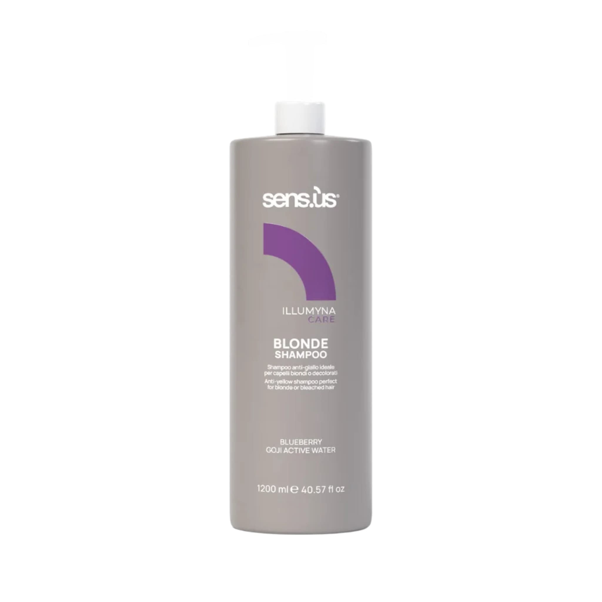 Sensus Illumyna Care Blonde Shampoo Σαμπουάν με Μωβ Χρωστική για Ξανθά ...