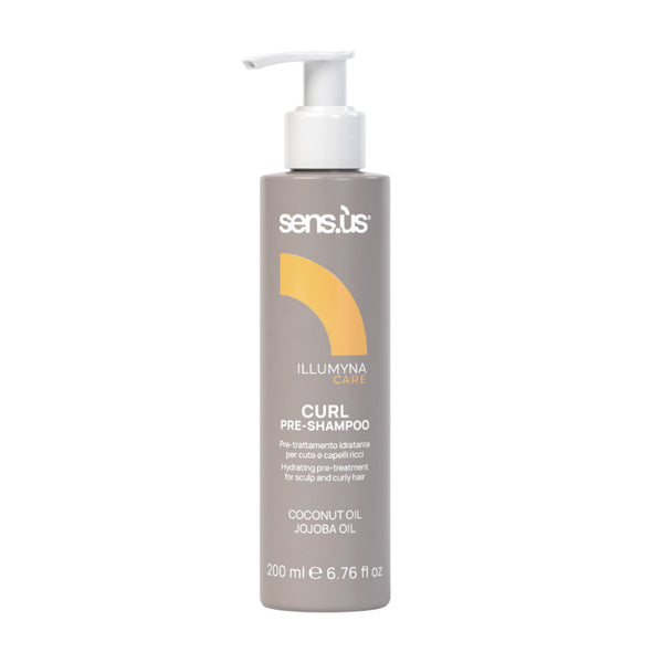 Sensus Illumyna Care Curl Pre-Shampoo Θεραπεία Ενυδάτωσης για Σγουρά Μαλλιά 200ml 1