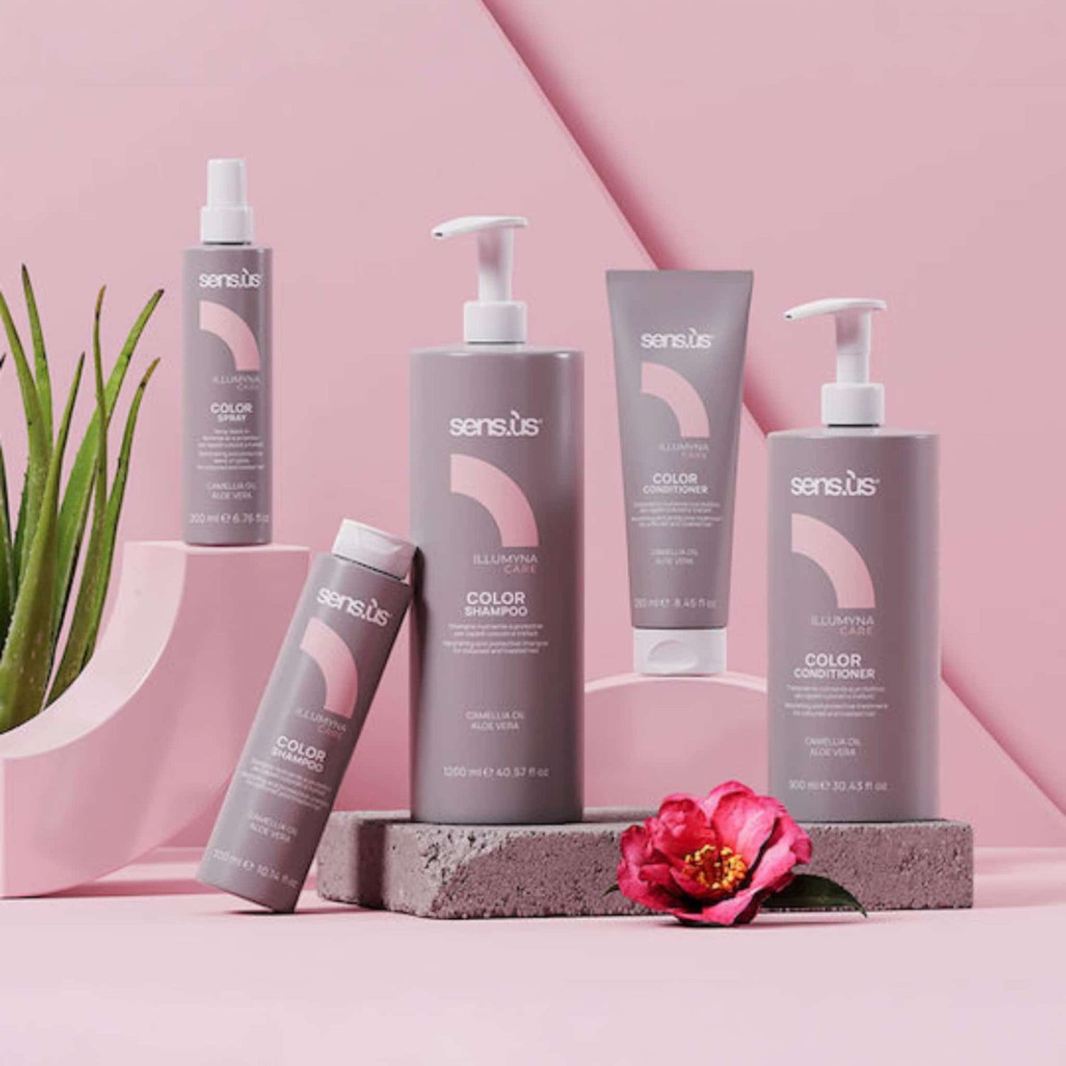 Sensus Illumyna Care Color Spray Leave-in Σπρέι για Βαμμένα Μαλλιά 200ml 2