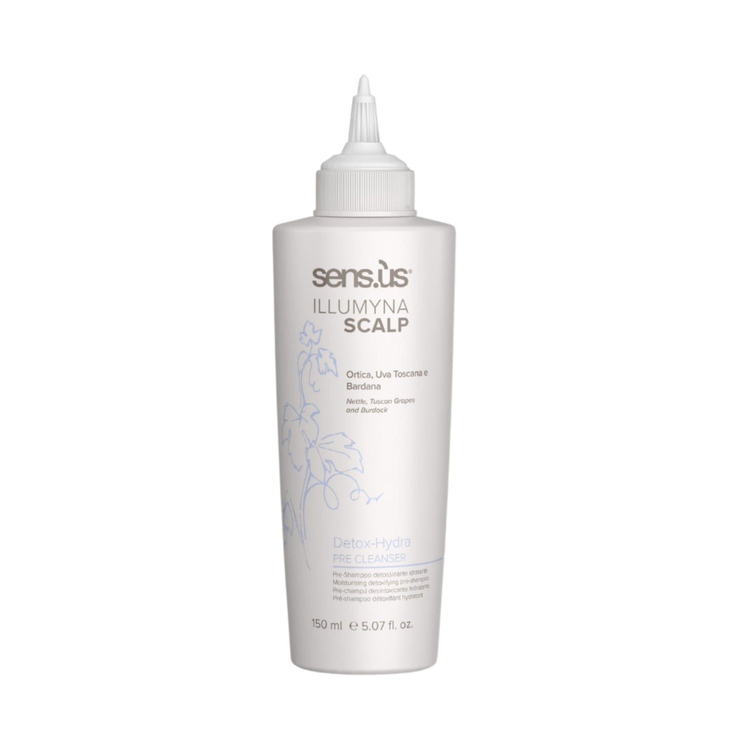 Sensus Illumyna Scalp Detox Hydra Pre Cleanser Ενυδατική Θεραπεία Αποτοξίνωσης 150ml 1