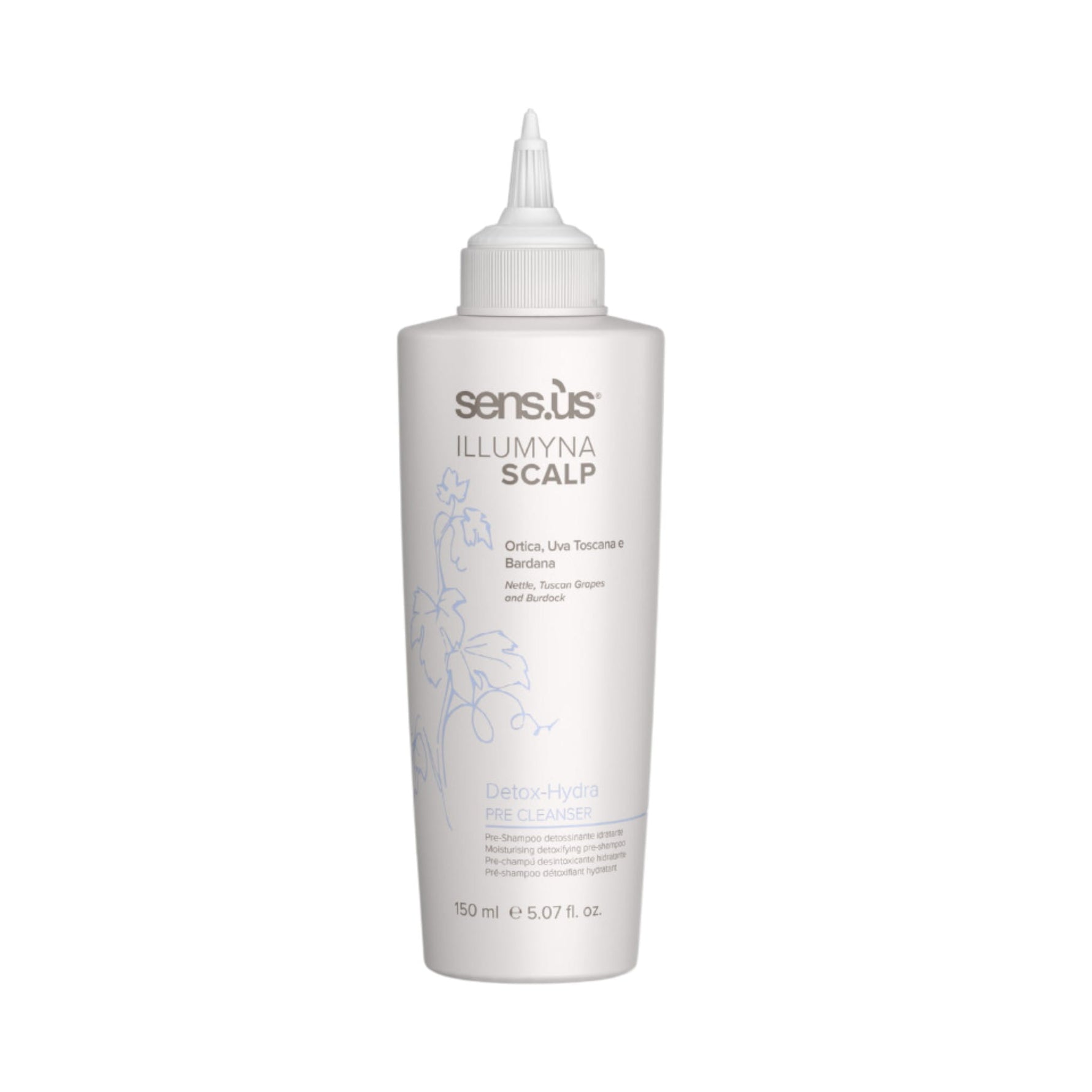 Sensus Illumyna Scalp Detox Hydra Pre Cleanser Ενυδατική Θεραπεία Αποτοξίνωσης 150ml 1