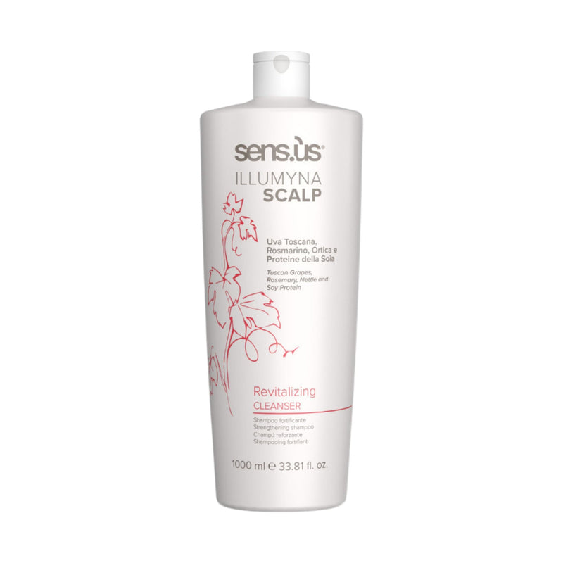 Sensus Illumyna Scalp Revitalizing Cleanser Shampoo Σαμπουάν Κατά της Τριχόπτωσης 1000ml 1