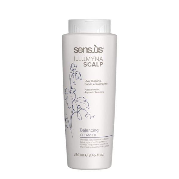 Sensus Illumyna Scalp Balancing Cleanser Shampoo Σαμπουάν Κατά της Λιπαρότητας 250ml 1