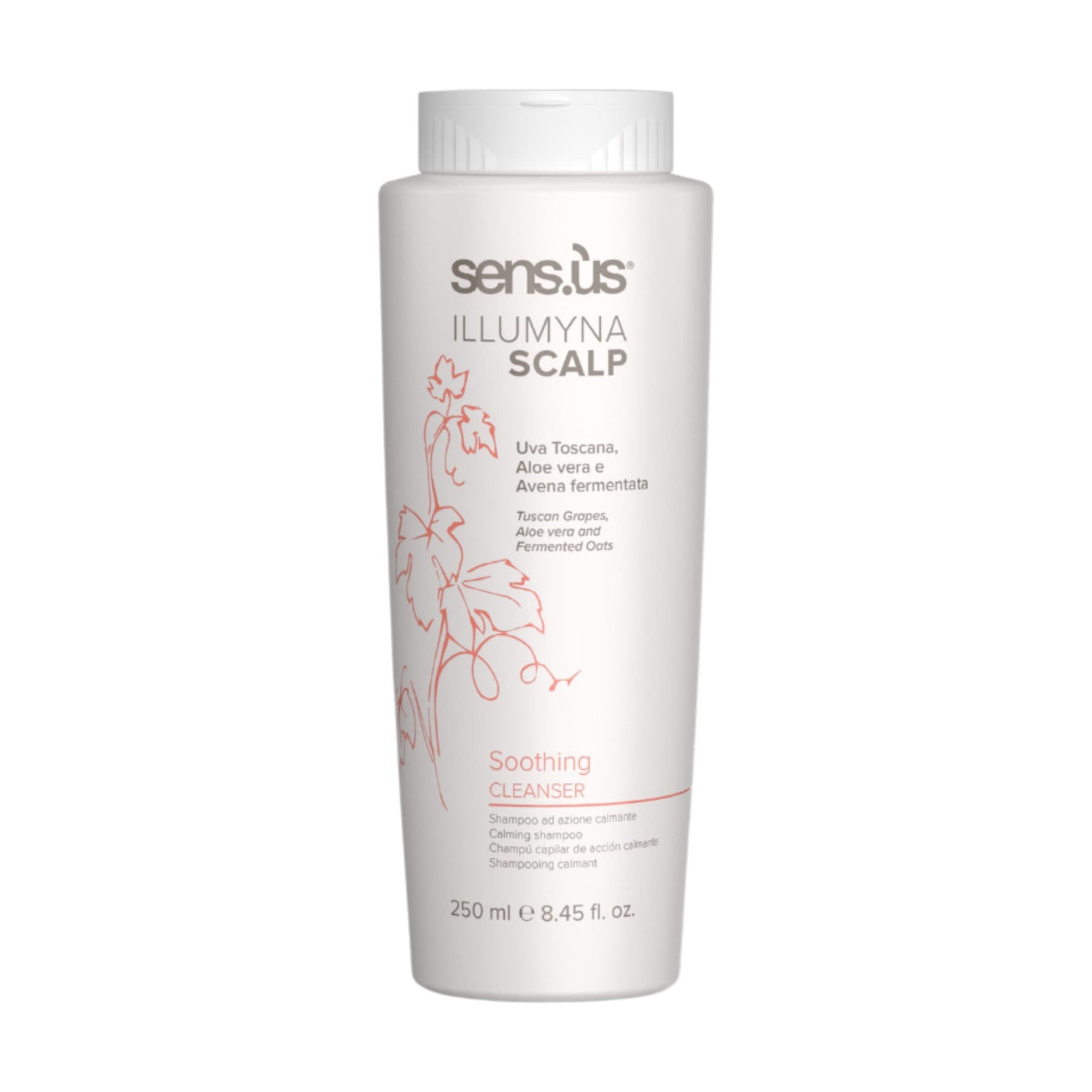 Sensus Illumyna Scalp Soothing Cleanser Shampoo Σαμπουάν για Ευαίσθητο Τριχωτό 250ml 1