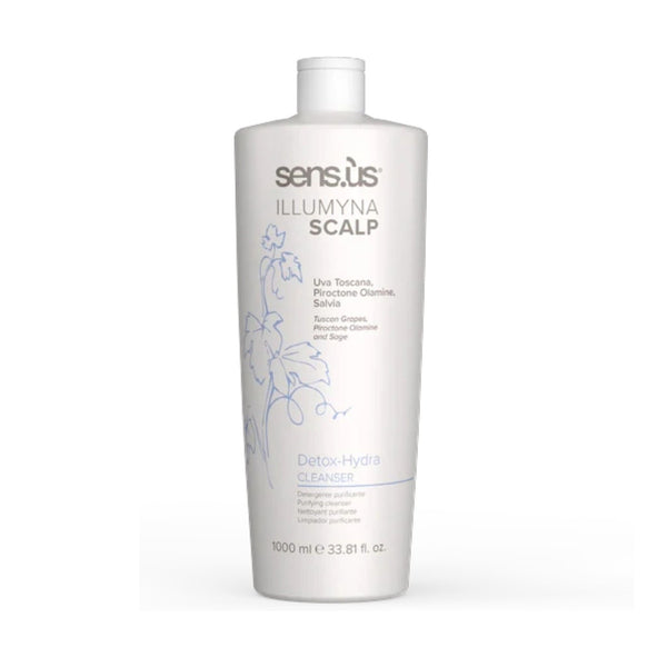 Sensus Illumyna Scalp Detox-Hydra Cleanser Shampoo Σαμπουάν για Βαθύ Καθαρισμό 1000ml 1