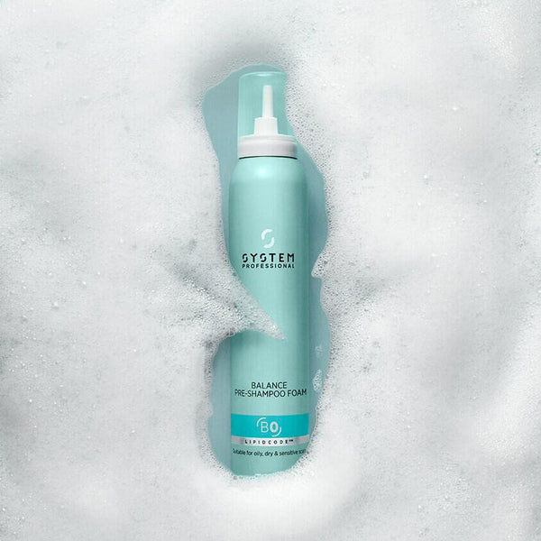 System Professional Balance Pre-Shampoo Foam Αφρός Καθαρισμού για Ευαίσθητο Τριχωτό 200ml 2