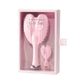 Tangle Angel Gift Set 2.0 Matt Pink & Angel Keyring Pink Σετ Δώρου Βούρτσας Μαλλιών 1