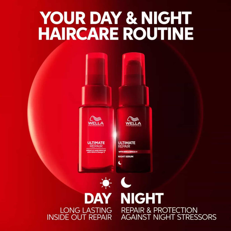 Wella Professionals Ultimate Repair Night Serum Ορός Νυκτός για Εντατική Επανόρθωση και Αναζωογόνηση των Μαλλιών 95ml