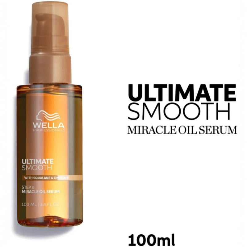 Wella Professionals Ultimate Smooth Miracle Oil Serum Ελιξίριο Λείανσης για Μαλλιά με Φριζάρισμα 100ml