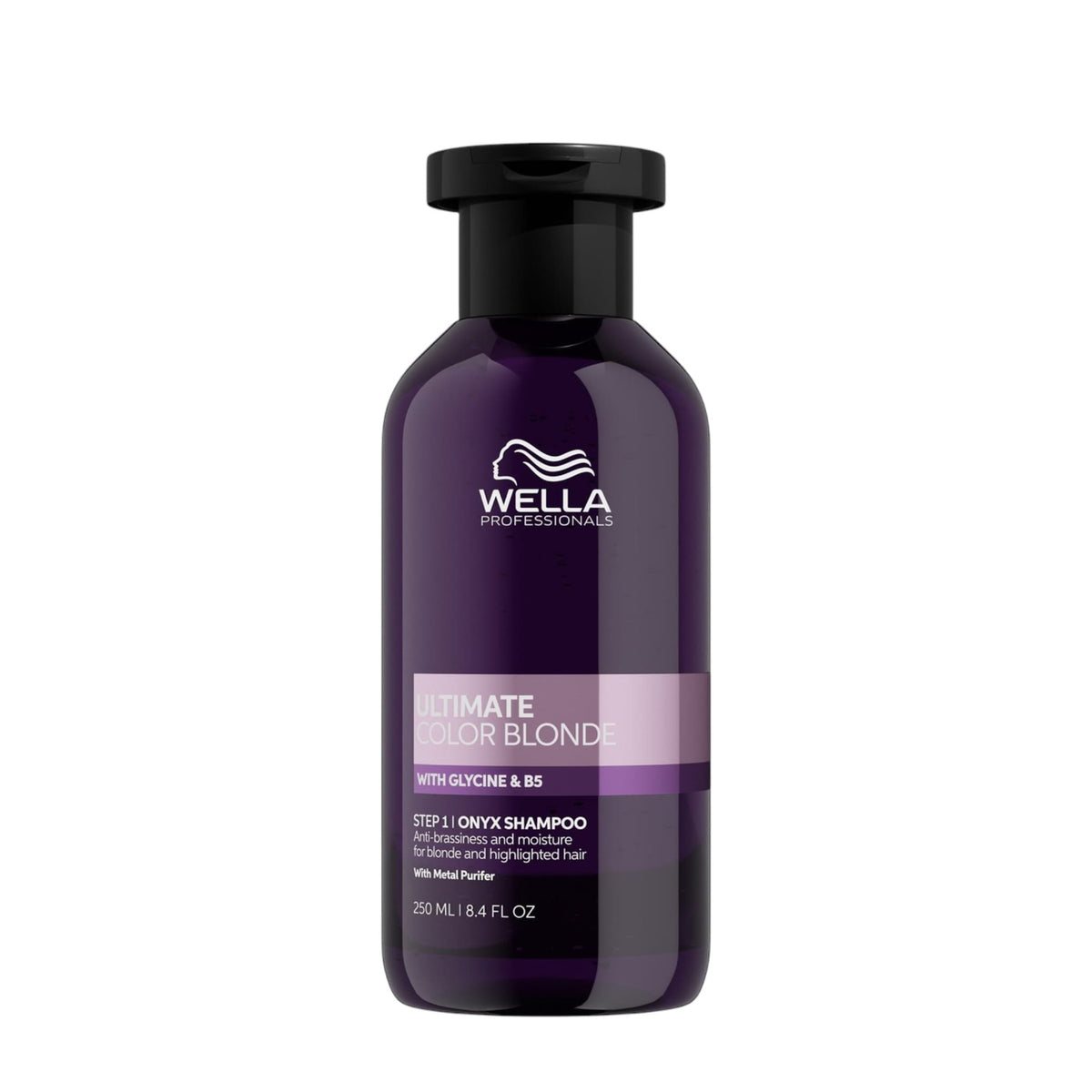 Wella Professionals Ultimate Color Blonde Onyx Σαμπουάν Εξουδετέρωσης Θερμών Τόνων για Ξανθά Μαλλιά 250ml 1