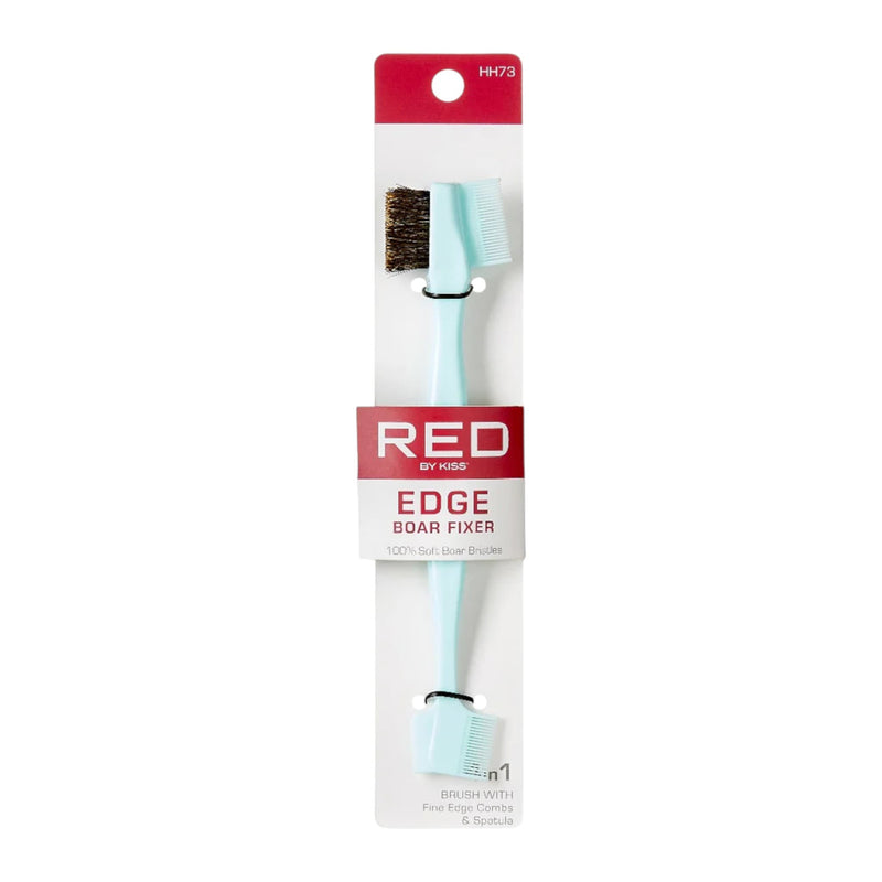 Red By Kiss 4 in 1 Edge Boar Fixer HH73 Mint Βούρτσα Λείανσης σε Χρώμα Μέντα 1