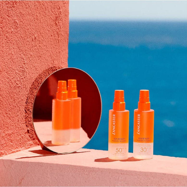 Lancaster Sun Beauty Protective Water Αντηλιακή Λοσιόν για το Σώμα SPF50 σε Spray 150ml
