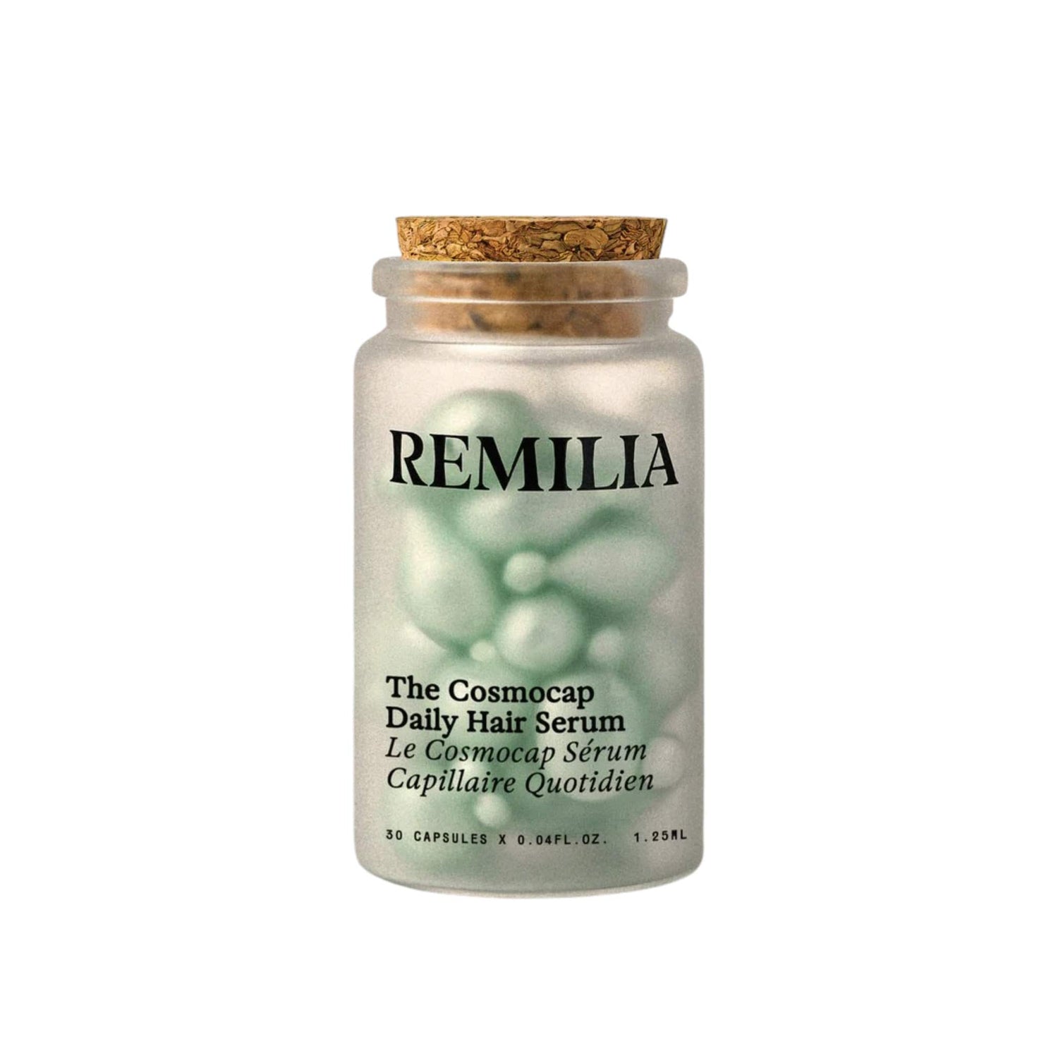 Remilia Hair The Cosmocap Daily Hair Serum για Λάμψη & Anti-Frizz Προστασία 30 x 1.25ml