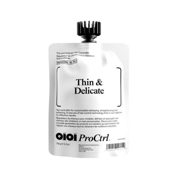 Qiqi Thin And Delicate Μάσκα Μαλλιών Ισιωτική Θεραπεία Για Λεπτά Και Εύθραυστα Μαλλιά για Λείανση 150gr