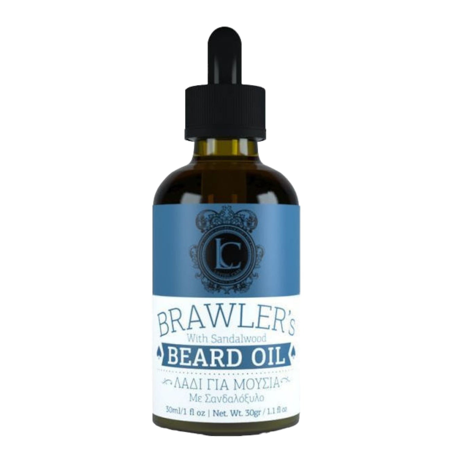 Lavish Care Brawler's Beard and Moustache Oil with Sandalwood 30ml