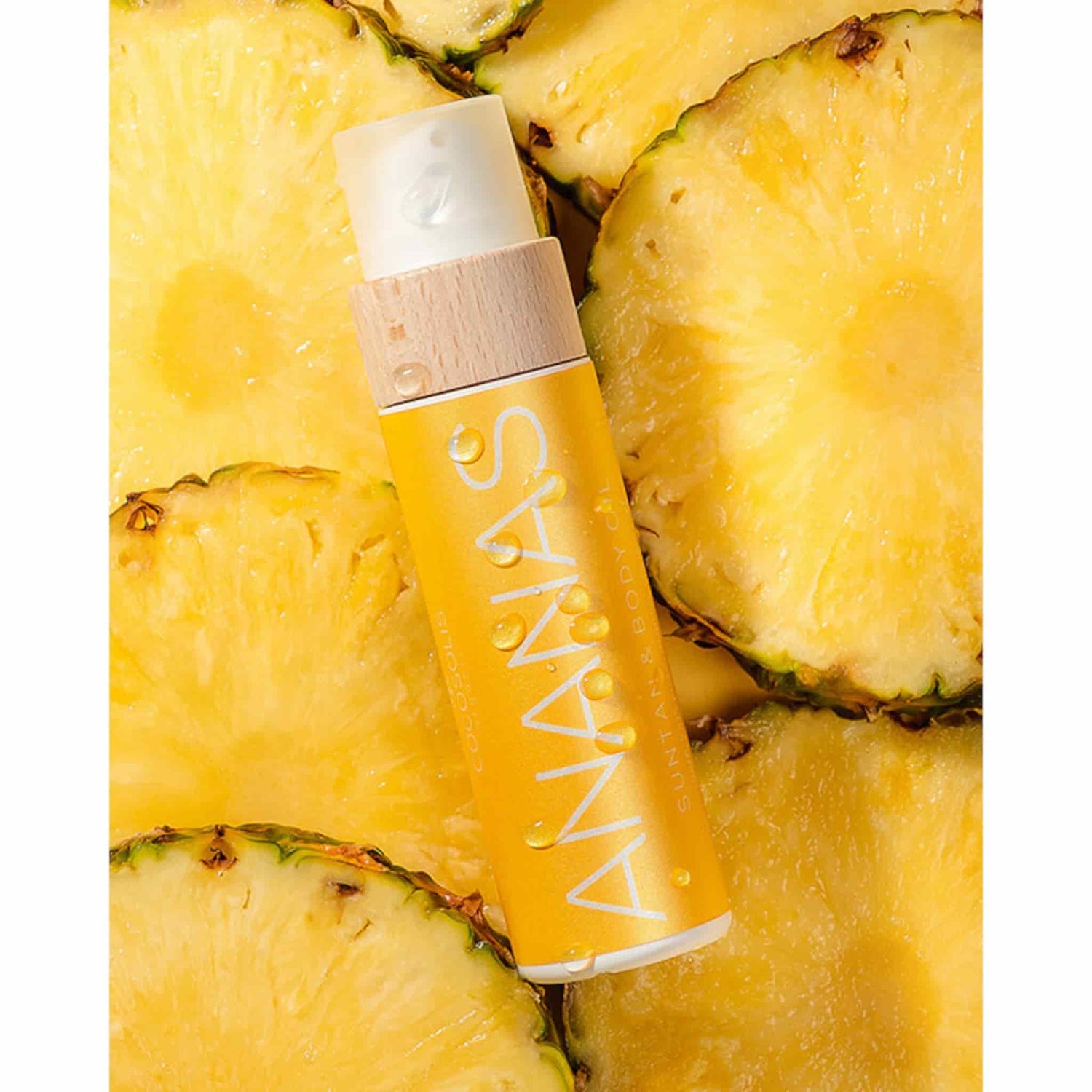 Cocosolis Suntan Pineapple Tanning Oil Spray for Body 110ml