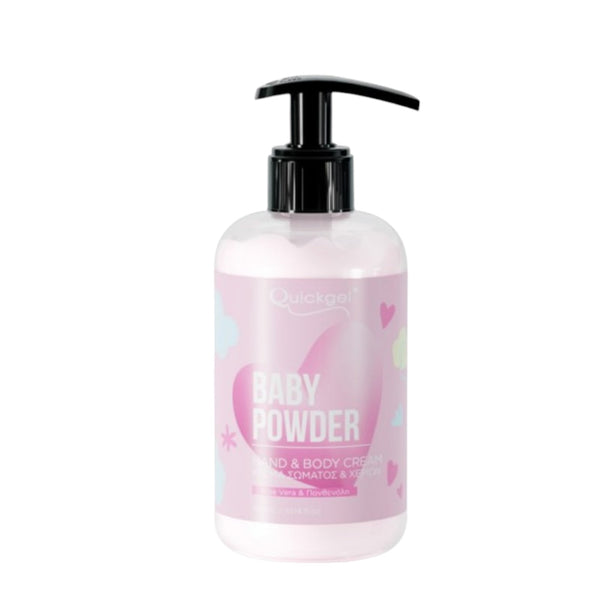 Quickgel Baby Powder Hand & Body Cream 300ml 1