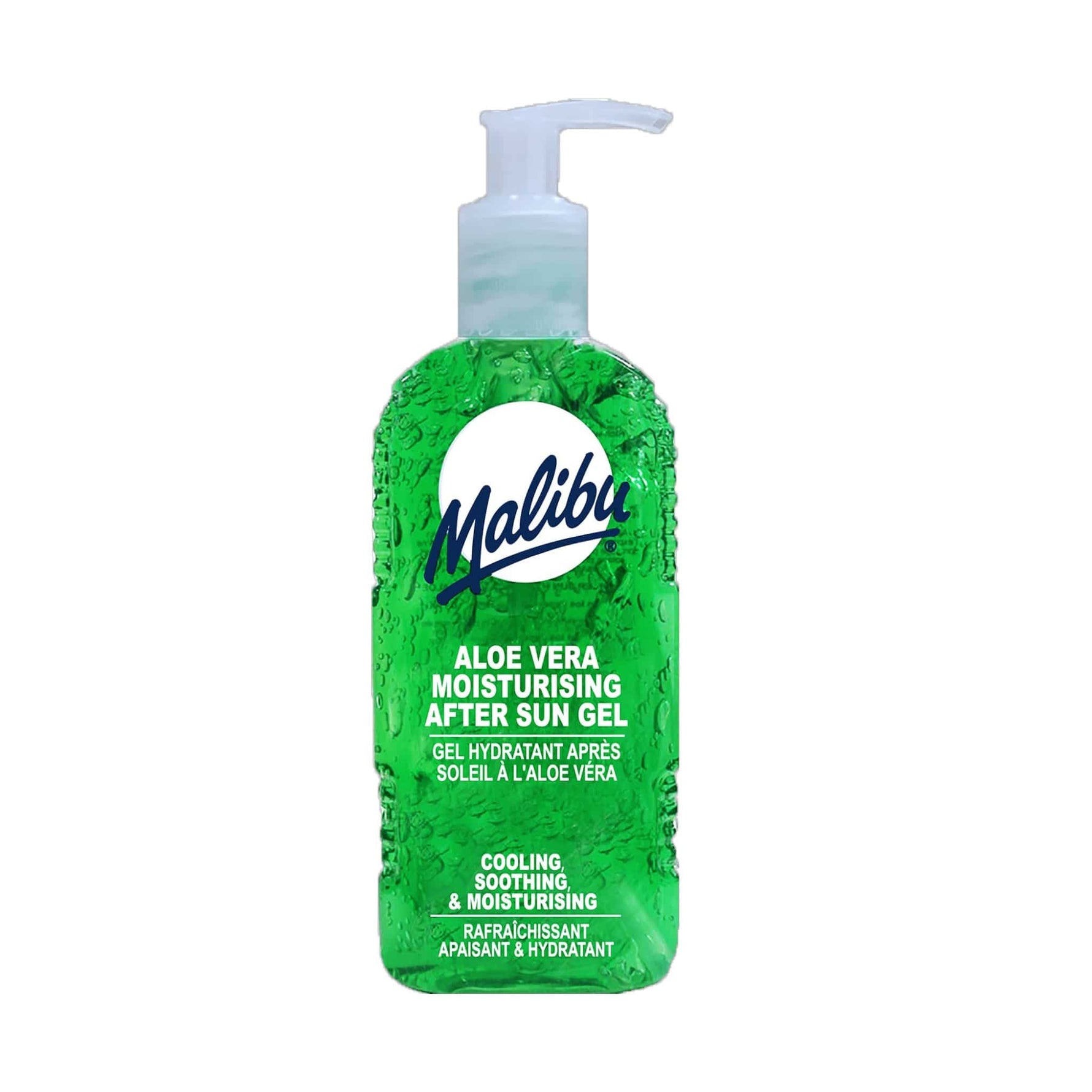 Malibu Aloe Vera Moisturizing After Sun Gel Ενυδατικό Τζελ Σώματος για Μετά Την Έκθεση Στον Ήλιο 200ml 1