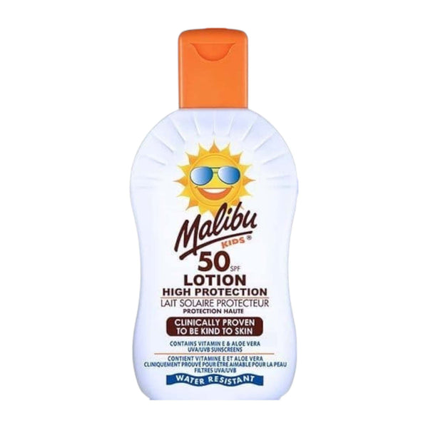 Malibu Protective Lotion for Kids Αντηλιακή Λοσιόν για Παιδιά με SPF50 100ml 1