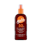 Malibu Dry Oil Spray Ξηρό Αντηλιακό Λάδι Σώματος σε Σπρέι με SPF50 200ml 1