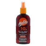 Malibu Dry Oil Spray Ξηρό Αντηλιακό Λάδι Σώματος σε Σπρέι με SPF10 200ml 1
