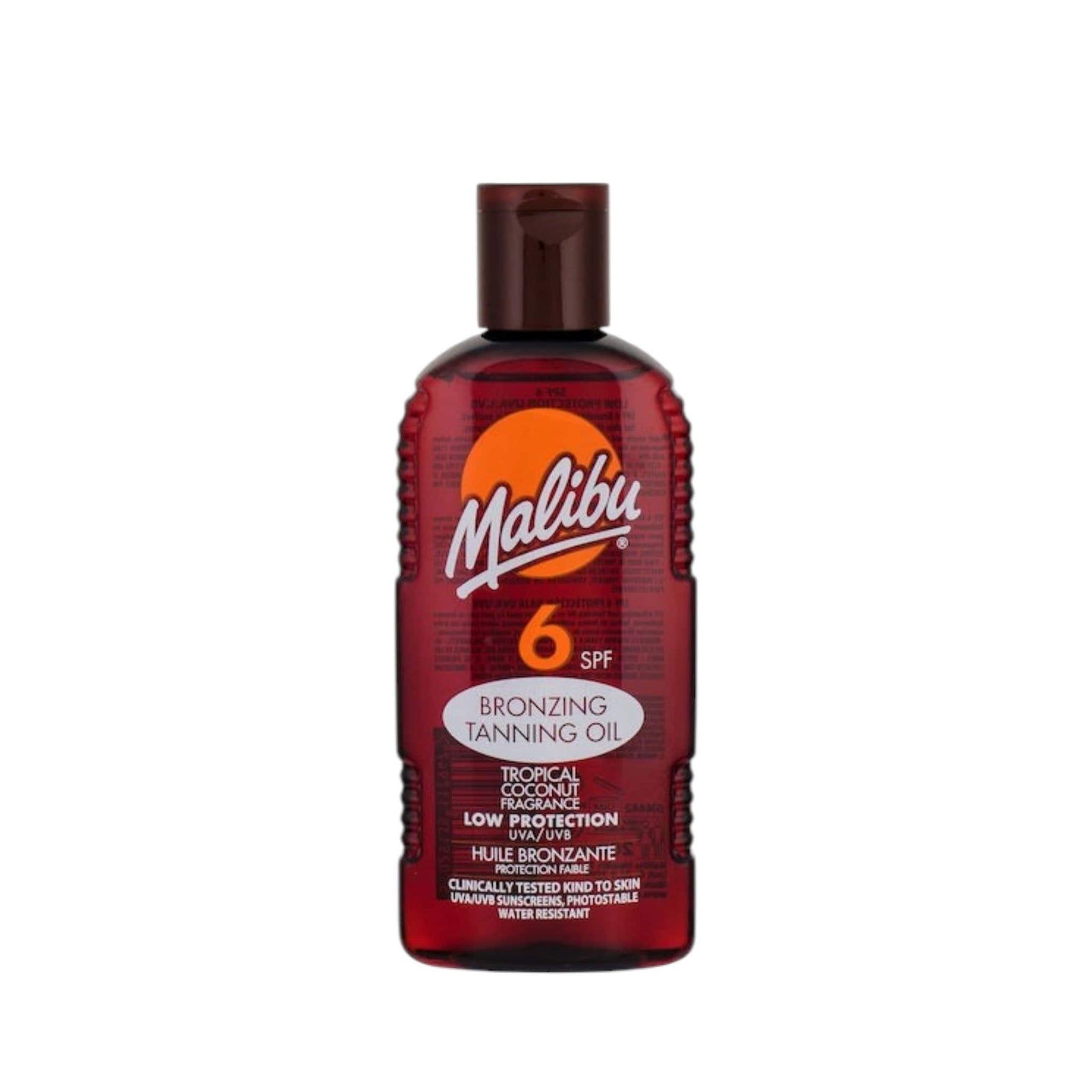 Malibu Bronzing & Tanning Oil SPF6 Λάδι Μαυρίσματος 200ml 1