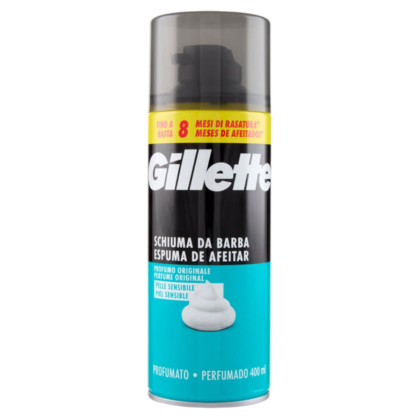 Gillette Αφρός ξυρίσματος για Ευαίσθητες Επιδερμίδες 400ml 1