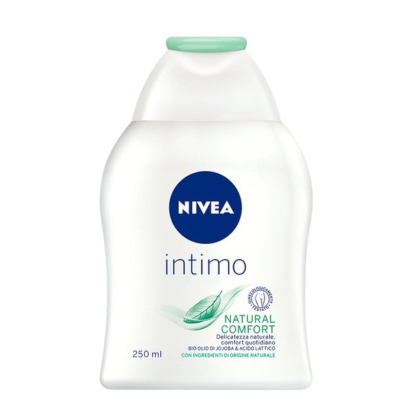 Nivea Intimo Natural Comfort Γαλάκτωμα Καθαρισμού της Ευαίσθητης Περιοχής με Έλαιο Jojoba 250ml 1