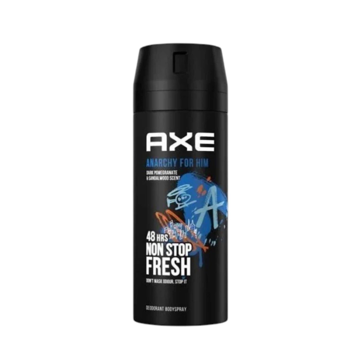 AXE Anarchy For Him Dark Pomegranate and Sandalwood Αποσμητικό Σώματος 150ml 1