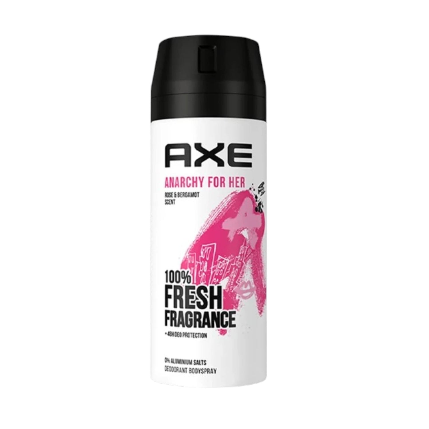 AXE Anarchy For Her Rose and Bergamot Γυναικείο Αποσμητικό Σώματος 150ml 1