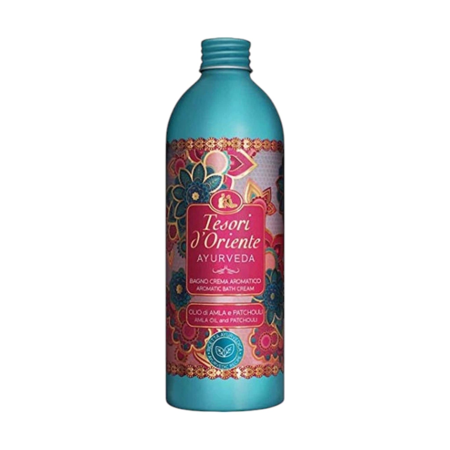 Tesori d'Oriente Ayurveda Aromantic Bath Cream Κρεμώδες Αφρόλουτρο για το Σώμα 500ml 1
