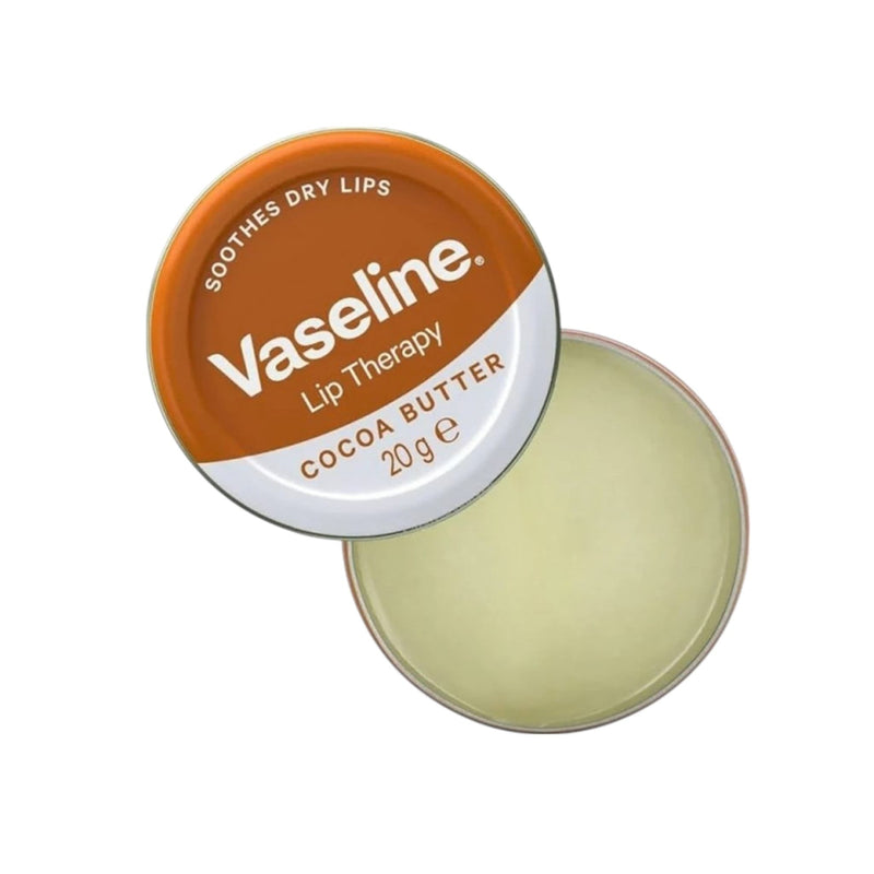 Vaseline Lip Therapy Cocoa Butter Lip Balm με Βούτυρο Κακάο 20gr 2