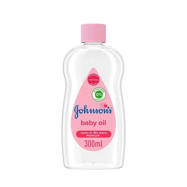 Johnson Baby Oil Regular Ενυδατικό Λάδι Σώματος για Μωρά 300ml 1