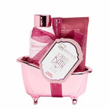 IDC Institute Beauty and Skin Care Scented Bath Rose Cherry Blossom Σετ Περιποίησης Σώματος 2τμχ 1