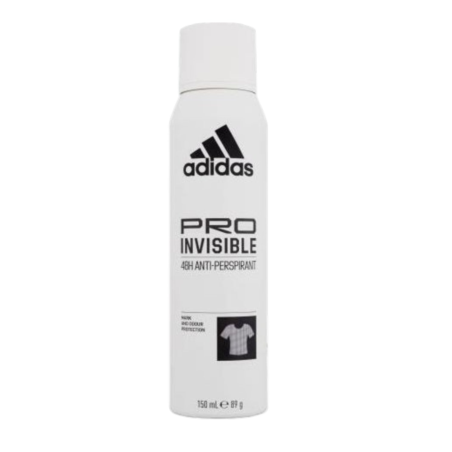 Adidas Deo Spray Pro Invisible Αποσμητικό Σώματος σε Σπρέι 150ml 1
