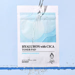 SKIN627 Hyaluron with Cica Toner Pad Ενυδατικά & Καταπραϋντικά Toner Pads 10τμχ 2