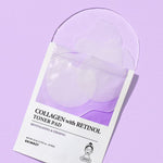 SKIN627 Collagen with Retinol Toner Pad Τονωτικά Επιθέματα Σύσφιξης & Αντιγήρανσης 10τμχ 2