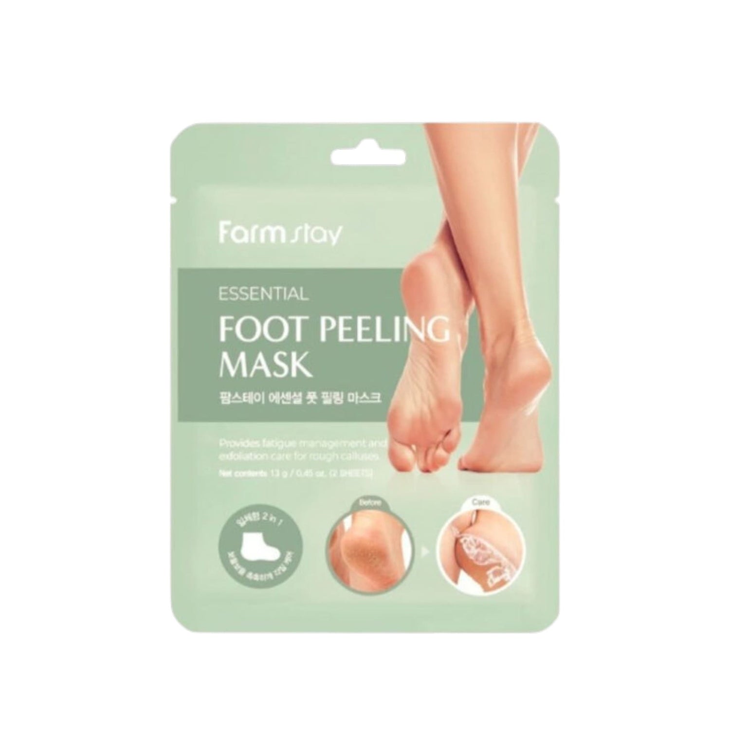 FARMSTAY Essential Foot Peeling Mask 13g x 2 1