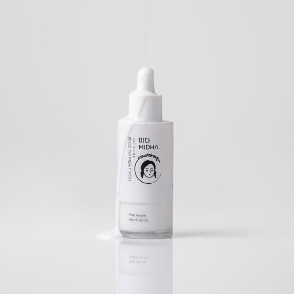 MIDHA Rice Protein Milky Serum Γαλακτώδης Ορός Προσώπου με Πρωτεΐνες Ρυζιού 50ml 2