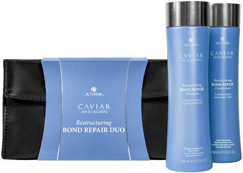 Alterna Caviar Restructuring Bond Repair Holiday Duo (Shampoo 250ml & Conditioner 250ml)