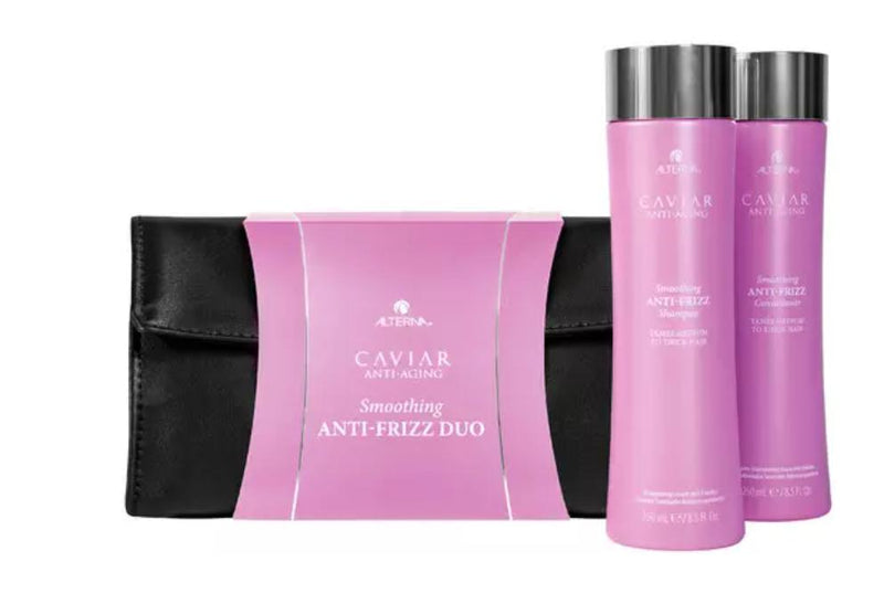 Alterna Caviar Smoothing Anti-Frizz Holiday Duo (Shampoo 250ml, Conditioner 250ml)