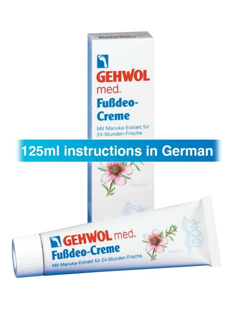 Gehwol Med Deodorant Foot Cream 125ml