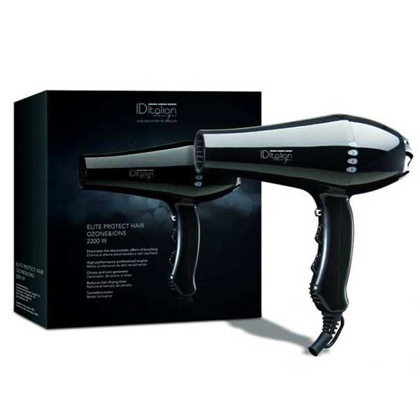 ID Italian Design Hair Dryer Elite Protect Ozone & Ions 2200w