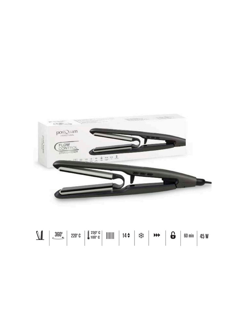 ID Italian Design Postquam Professional Flow Control Hair Straightener