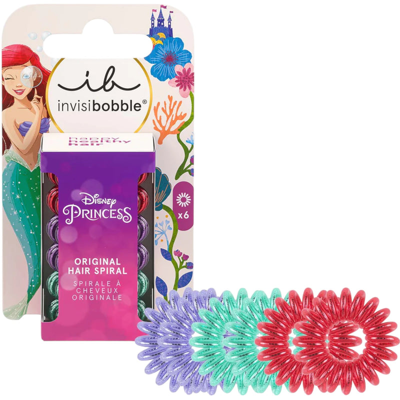 Invisibobble Kids Original Disney Princess Ariel 6τμχ