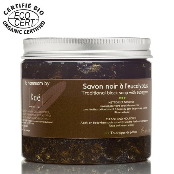 Kae Black Soap with Eucalyptus 200gr