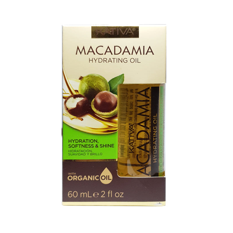 Kativa Macadamia Hydrating Oil 60ml