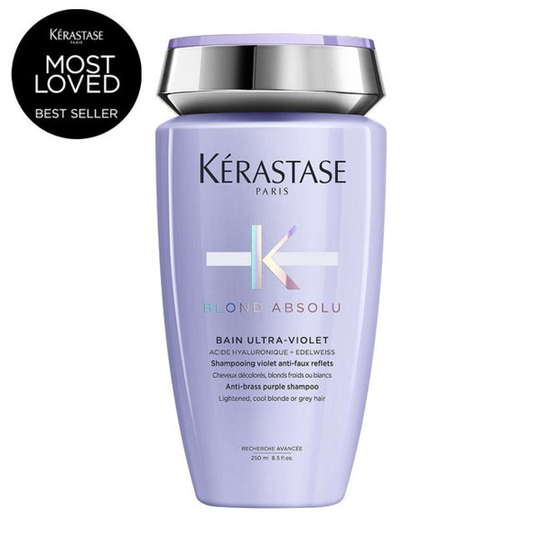 Kerastase Blond Absolu Bain Ultra-Violet Shampoo With Purple Pigment For Dyed Blonde Hair 250ml